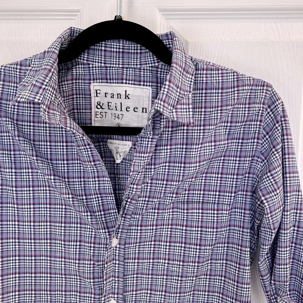 Frank & Eileen plaid Barry button-down shirt - Picture 5 of 11